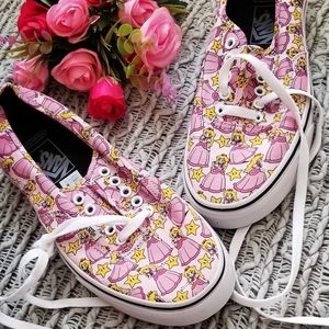 Vans authentic X Nintendo princess peach